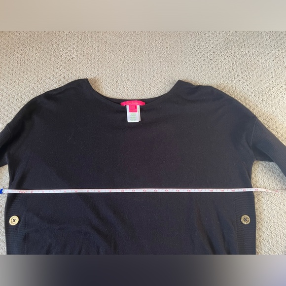 Lilly Pulitzer black sweater XS - Picture 5 of 5